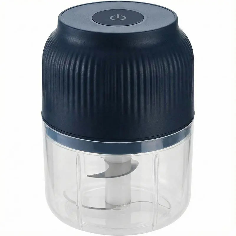 Wireless Cordless PVC Electric Mini Food Shredder - USB Rechargeable Lithium Battery Kitchen Vegetable Chopper, Multifunctional Kitchen Appliance for Minced Meat, Onion Processing, Multifunctional Kitchen Appliances