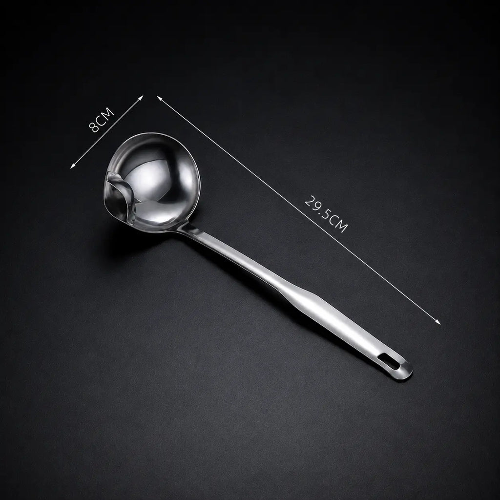 Household Oil Water Separator Ladle Density Principle Grease Remover Strainer Spoon Kitchen Daily Cooking Gadget