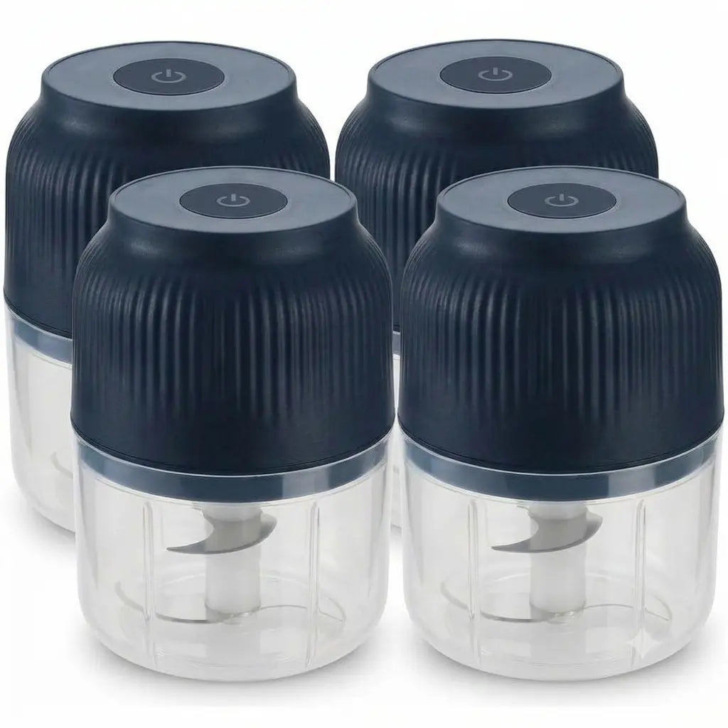 Wireless Cordless PVC Electric Mini Food Shredder - USB Rechargeable Lithium Battery Kitchen Vegetable Chopper, Multifunctional Kitchen Appliance for Minced Meat, Onion Processing, Multifunctional Kitchen Appliances
