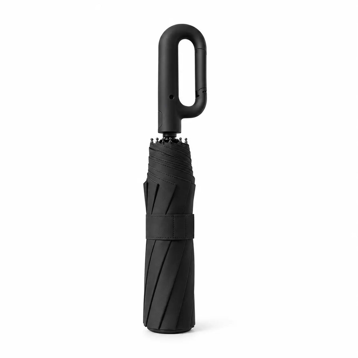 Automatic Folding Umbrella with Pouch - 1-Count, 10-Rib Metal/Fabric, Compact Folded, Auto Open-Close, Windproof Waterproof Rain/Sun Umbrella for Men & Women, Reinforced for Travel & Daily Use