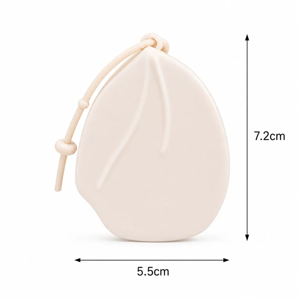 Cute Peach-Shaped Double-Layer Portable Soap Sheet Holder, Travel Soap Container for Traveling, Bathroom Home Supplies Storage Case