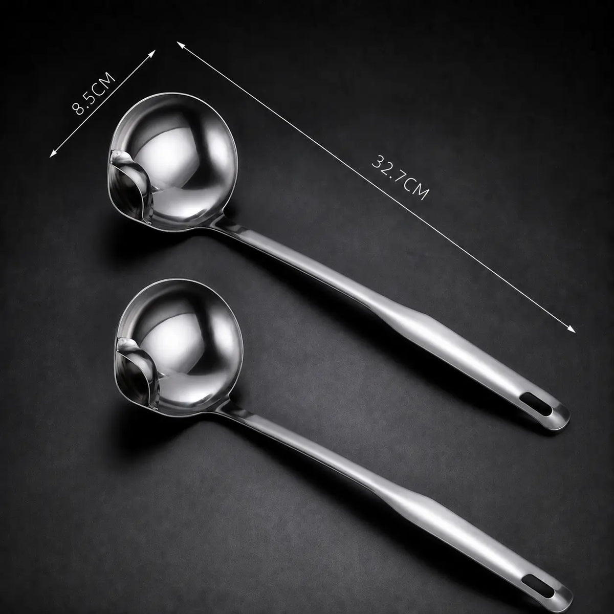 Household Oil Water Separator Ladle Density Principle Grease Remover Strainer Spoon Kitchen Daily Cooking Gadget