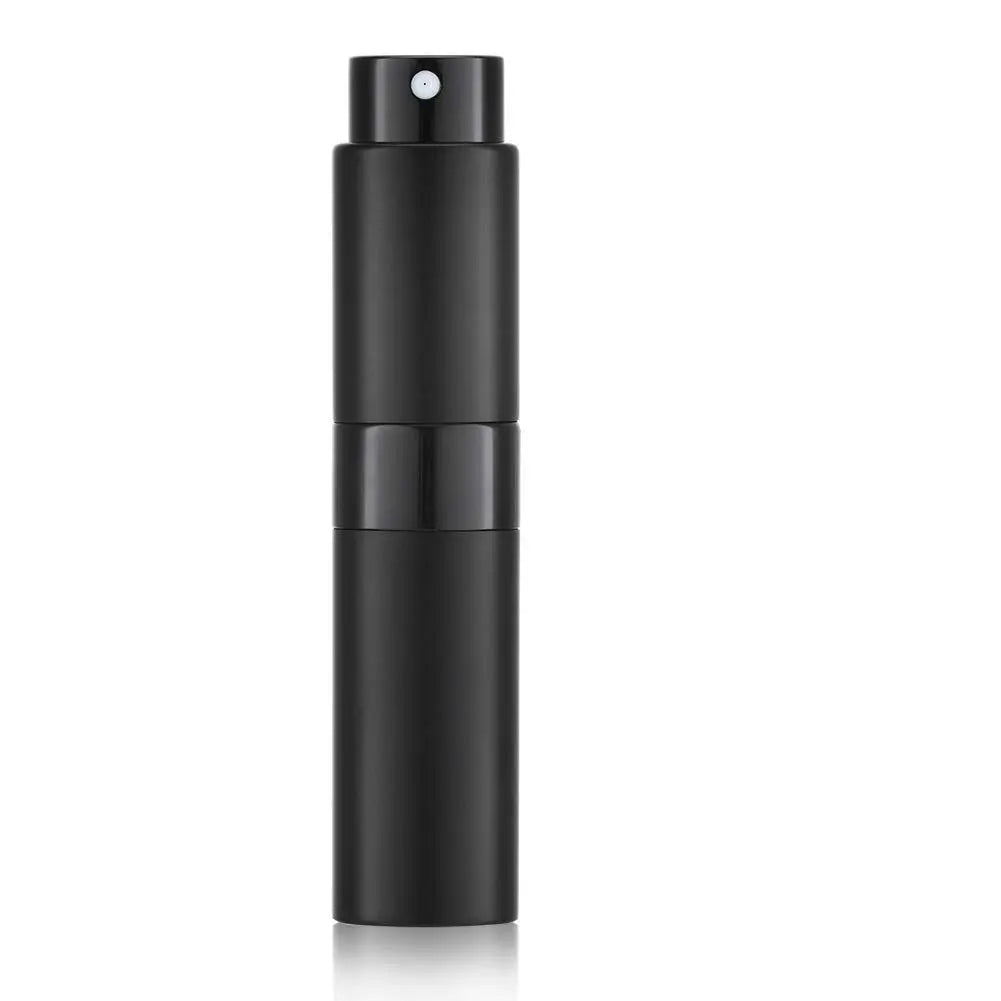 Home Supplies Multi-Pack Bundle - 3-Piece 8Ml Refillable Aluminum Cosmetic Perfume Sprays (Adjustable, ABS Rotating Mechanism, Portable Travel), Airtight Stackable Snack Containers (Maintains Freshness), XXL Rolling-Wheel Under-Bed Storage Organizers